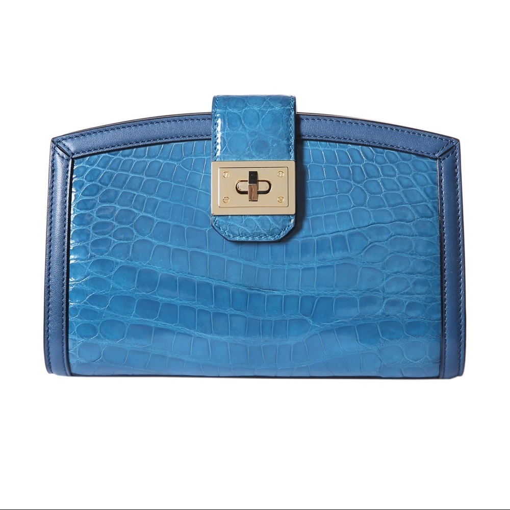 Pre-Order D’MOM Hebilla Nile Crocodile ShoulderBag